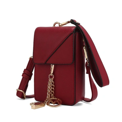 Mkf Collection By Mia K Hannah Crossbody & Wristlet Handbag In Red