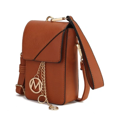 Mkf Collection By Mia K Hannah Crossbody & Wristlet Handbag In Brown