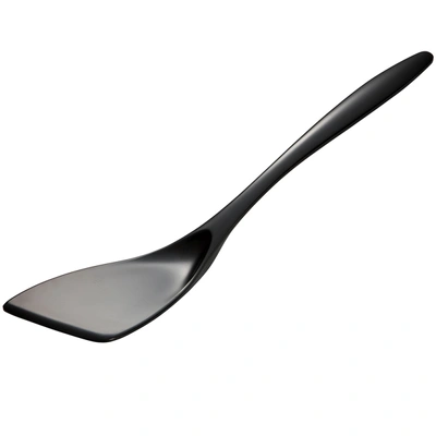 Gourmac 12-inch Melamine Turner Spatula In Black