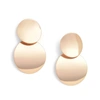 Sohi Designer Drop Earrings In Gold