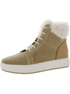 DONALD J PLINER REMISP WOMENS SUEDE LACE UP HIGH TOP SNEAKERS