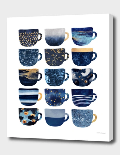 Curioos Pretty Blue Coffee Cups