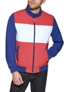Club Room Men's Regular-fit Bomber Jacket, Created For Macy's In Multi