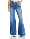 Frame Le Palazzo High-rise Wide-leg Jeans In Blue