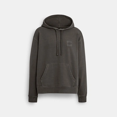 Coach Outlet Hoodie In Organic Cotton In Grey