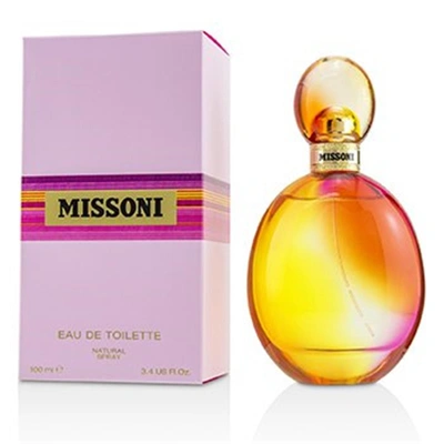 Missoni 224395 3.4 oz Eau De Toilette Spray For Women