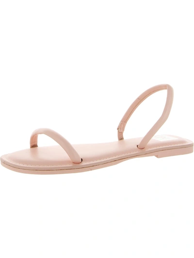 Dolce Vita Jelly Womens Slip On Slides Slide Sandals In Pink