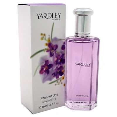 Yardley London April Violets By  For Women - 4.2 oz Edt Spray