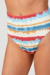 Beach Riot Soleil Side Tie Bikini Bottom In Multi