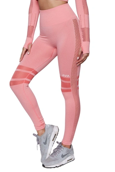 Ava Active Superior Legging In Pink