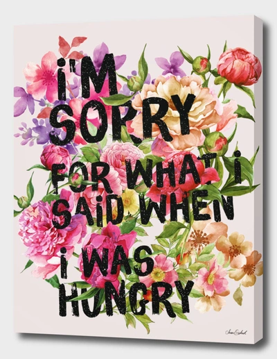 Curioos I'm Sorry For What I Said When I Was Hungry. In Orange