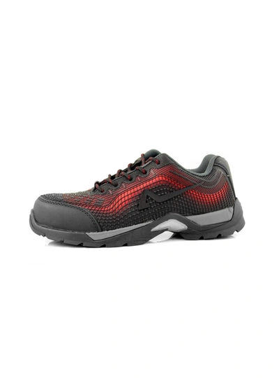 Laforst Electro Static Disapative Shoes In Black/red In Grey
