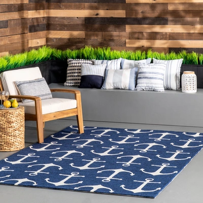 Nuloom Hand Hooked Despina Indoor/ Outdoor Area Rug