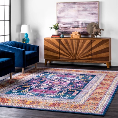Nuloom Vintage Lorena Tribal Area Rug