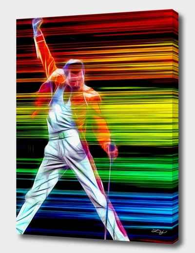 Curioos Freddie Mercury In Color In Black