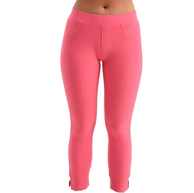French Kyss High Rise Jegging In Fuchsia In Pink