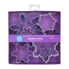 R & M International Color Snowflake 7 Piece Cookie Cutter Set In Multi
