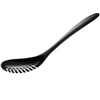 Gourmac 12-inch Melamine Pasta Server Spaghetti Fork & Strainer In Black