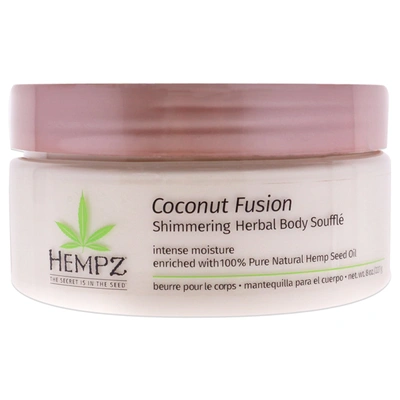 Hempz Coconut Fusion Shimmering Herbal Body Souffle By  For Unisex - 8 oz Body Souffle