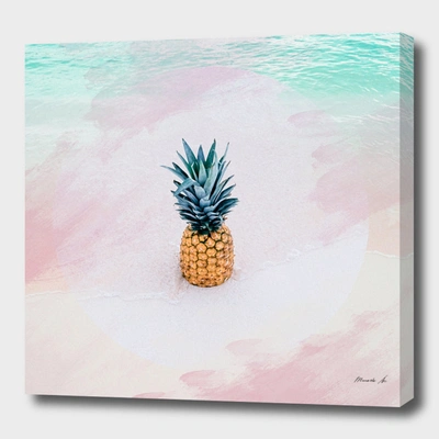 Curioos Pineapple On The Beach In Pink