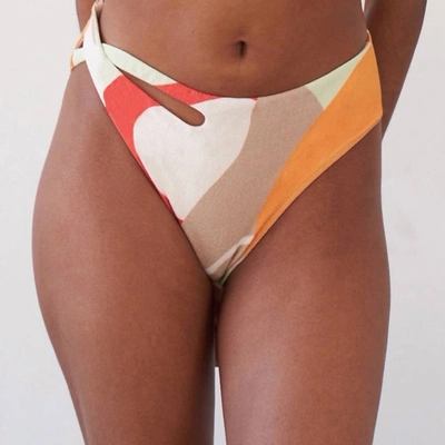 Revel Rey Lennon Bottom In Calder Crepe In Multi