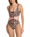 Tanya Taylor Daphne One-piece In Multi