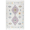 Nuloom Jocelyn High-low Textured Tribal Shag Tassel Area Rug
