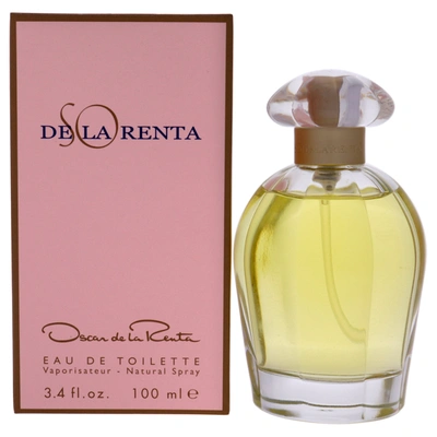 Oscar De La Renta So De La Renta For Women 3.4 oz Edt Spray