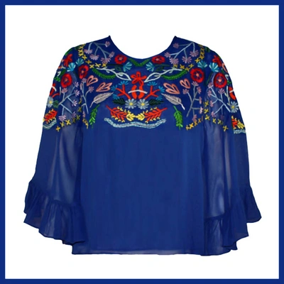 Vintage Collection Women's King Tunic In Royal Blue