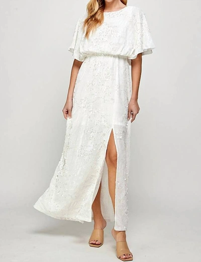 See And Be Seen The Night We Met Maxi Dress In White