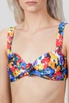 BEACH RIOT SOPHIA TOP IN BUTTERCUP FLORAL