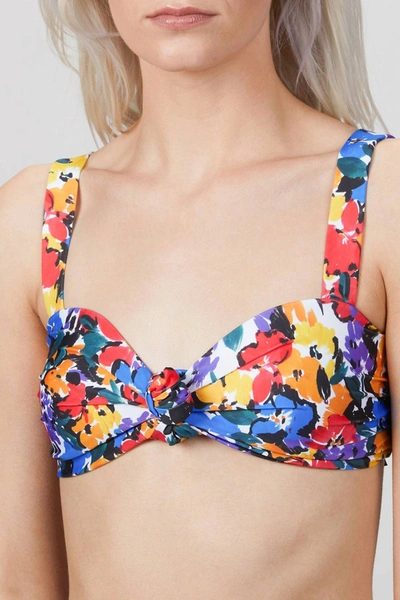 Beach Riot Sophia Top In Buttercup Floral In Multi