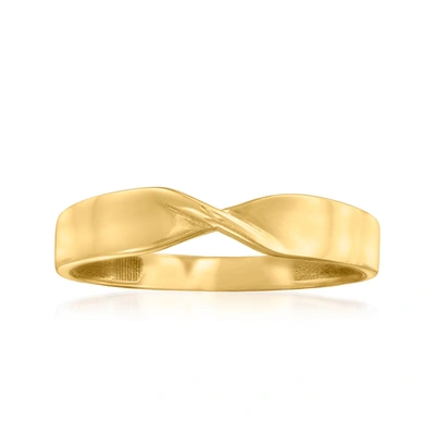 Canaria Fine Jewelry Canaria 10kt Yellow Gold Twisted Ring