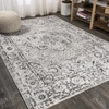 JONATHAN Y DENIA ORNATE GEOMETRIC MEDALLION AREA RUG