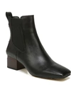 Franco Sarto Waxton Womens Zipper Ankle Boots In Black