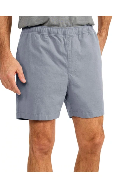 Free Fly Men's Stretch Canvas Short 5" In Slate In Grey