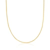 Ross-simons 1.2mm 14kt Yellow Gold Wheat Chain Necklace In Gold