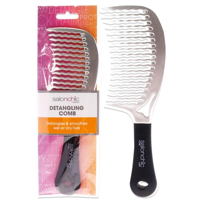 Salonchic Detangling Comb 8.5 By  For Unisex - 1 Pc Comb In Red