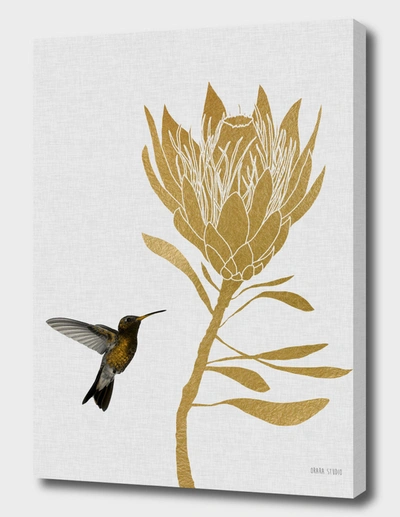 Curioos Hummingbird & Flower I