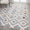Jonathan Y Monique Trellis High-low Multi/gray Area Rug