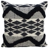 Vibhsa Decorative Tufted Chevron Pillow