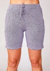 FRENCH KYSS MELANGE SHORTS IN LILAC