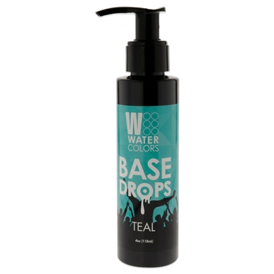 Tressa Watercolors Base Drops - Teal By  For Unisex - 4 oz Drops