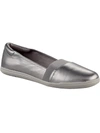 Easy Spirit Bounce Womens Padded Insole Slip On Loafers In Silver