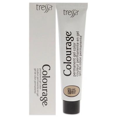Tressa Colourage Permanent Gel Color - 8b Light Blush Beige By  For Unisex - 2 oz Hair Color