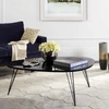 SAFAVIEH WYNTON RETRO MID CENTURY WOOD COFFEE TABLE