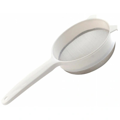 Norpro 2135 5 In. Stainless Steel Strainer With Plastic Handle