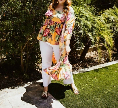 Blakeley Tropics Kimono In Multi