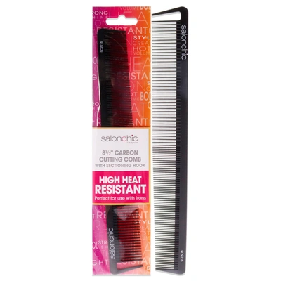 Salonchic Cutting Carbon Comb High Heat Resistant 8.5 By  For Unisex - 1 Pc Comb In Multi
