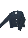 Mod Ref Danni Cardigan In Black In Blue